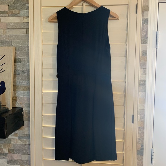 Anthro Leifsdottir Ruffle Bib Jersey Knit Dress - Picture 3 of 4